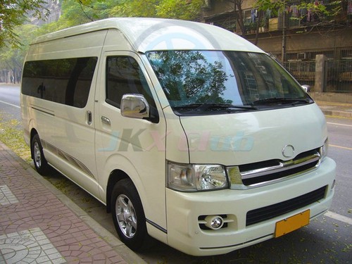 1Pair Clear Lens Projector Headlights Lamp Fit j For Toyota Hiace 200 Van 05-10 - Picture 5 of 7