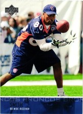 2003 UPPER DECK ROD SMITH FOOTBALL CARD #79 $0.99 VALUE BOX