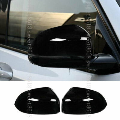 Side Door Mirror Cover 2 pcs Car Rear View Mirror Cover Black Carbon Fiber Side Rear View Mirror Cover Caps Fit for X3 X4 X7 X5 Side Door Mirror Cover 2 pcs Car Rear View Mirror Cover Black Carbon Fiber Side Rear View Mirror Cover Caps Fit for X3 X4 X7 X5