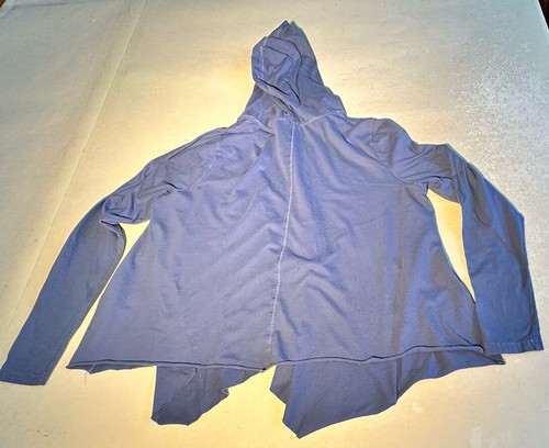 Canyon River Blues Womens Cotton Knit Open Front Cardigan With Hood Sz16-18 Used - Picture 12 of 12