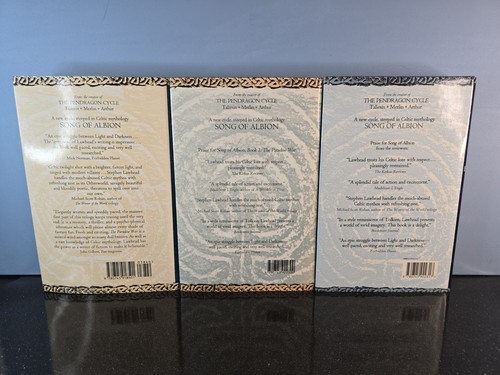 Song Of Albion Books 1-3 Stephen Lawhead 90s Fantasy Hardcovere 1992 1st ED VGC - Picture 4 of 24