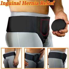 Medical Men Inguinal Abdominal Groin Hernia Support Belt Truss Brace Pain Relief