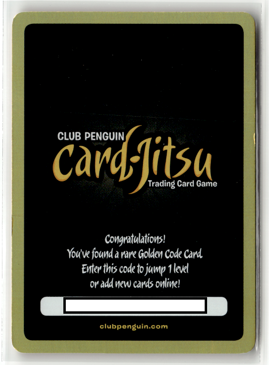 club penguin rare card jitsu cards Topps - - Card-Jitsu Water - Blister Pack Club Penguin TCG - Golden