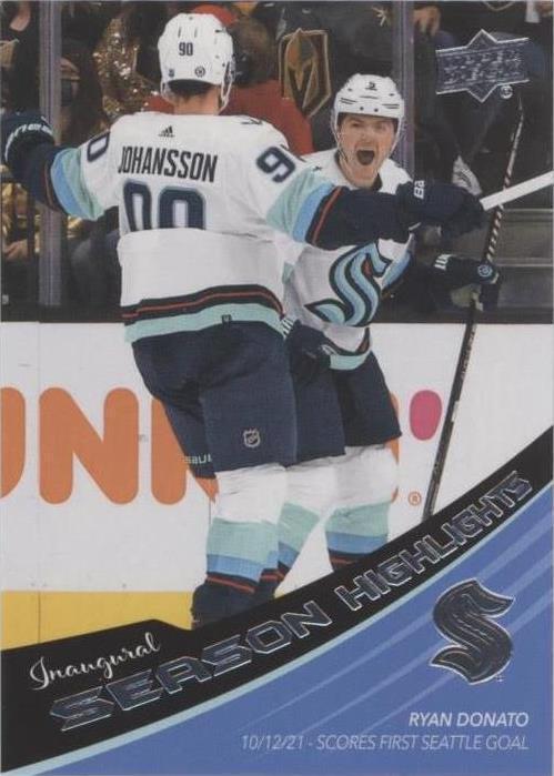 2021-22 Upper Deck Seattle Kraken - Ryan Donato #27 - 1 of 1