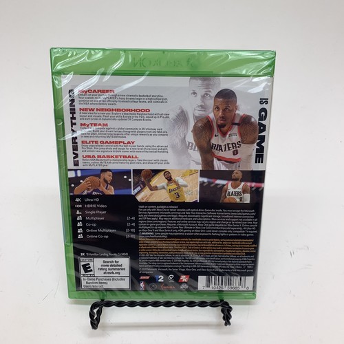 NBA 2K21 Microsoft Xbox One Juego Nuevo Sellado Dama Damian Lillard Cubierta - Imagen 2 de 4