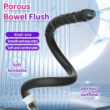 Hollow Cleaning Anal Shower Enema Douche Nozzle Wash Anus Vaginal Colon Cleaner