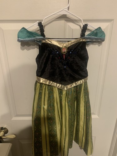 Disney Parks Frozen Princess Anna Party Costume Child Size Small 6 - Picture 6 of 12