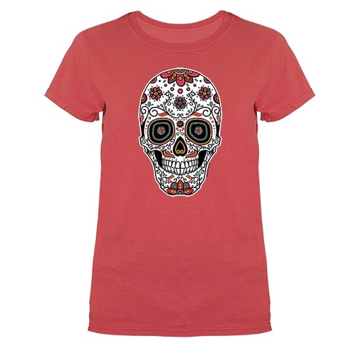 Sugar Skull Skeleton Damen T-Shirt - Bild 15 von 19