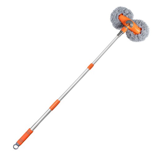 Adjustable Car Wash Brush Dual Brush Heads Telescoping Long Handle Car Cleaning - Picture 10 of 26