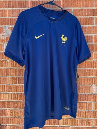 NWT Nike France World Cup 2022-2023 Home Men's Size XL Soccer Jersey