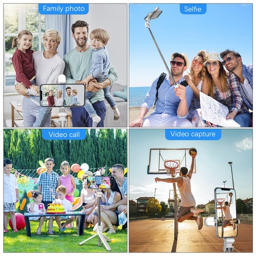 PRO Selfie Stick Smartphone Handy Stativ Bluetooth für iPhone|Samsung Alle Handy - Zdjęcie 41 z 76