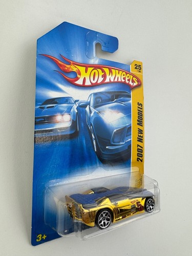 Hot Wheels 2007 New Models Solar Reflex #25/36 Gold - Picture 2 of 7