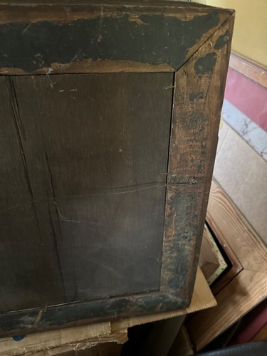"Antiguo letrero empherma paseo en carro anuncio original enmarcado 19"" x 26""" - Imagen 12 de 19