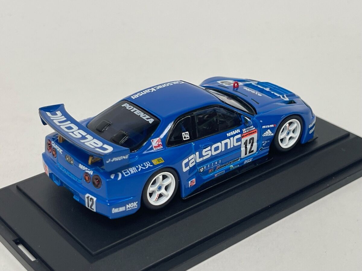 EBBRO Nissan Skyline R33 GT-R #1 Calsonic JGTC 1995 1/43 Scale