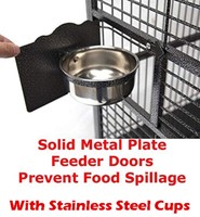 Large Open Play-Top Parrot Cage For Cockatiel Macaw Conure African Grey Conures  5