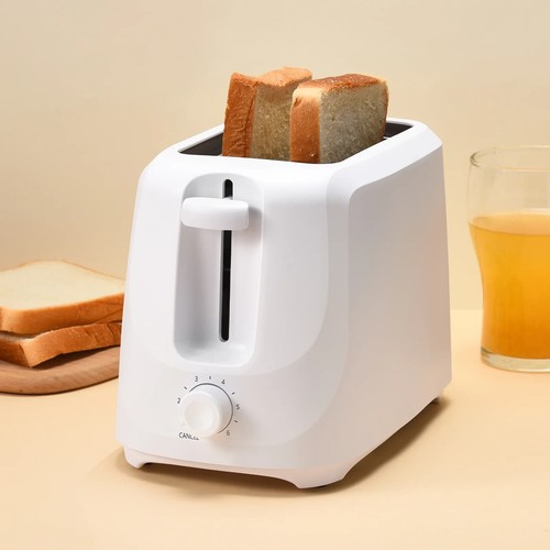 Mainstays 2-Slice Toaster, Arctic White - Picture 3 of 7