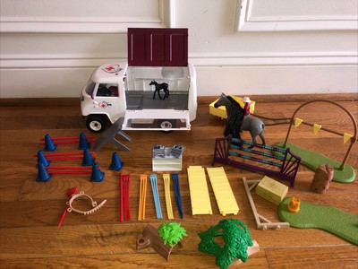 Schleich Horse Club Mobile Vet Vehicle Van With Some Accessories & Extra Items