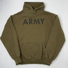 Rothco US Army P/T Pullover Hoodie Sweatshirt Size Large Olive Drab Green 