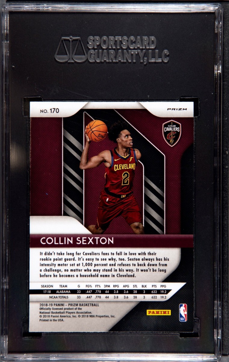 Prizm 18-19／collin sexton silver RC！ 2018-19 Panini Prizm Collin Sexton Silver Prizm RC #170 NBA