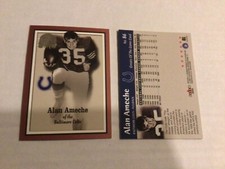 2000/00 Fleer great of the game Football Alan Ameche #86 Colts