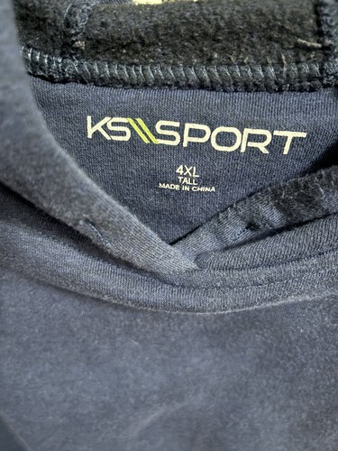 KS SPORT REGULAR BLEND ERWACHSENE KAPUZE marineblau 4XL TALL SWEATSHIRT Kordelzug fehlt - Bild 2 von 4