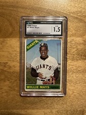 1966 Topps - #1 Willie Mays CGC 1.5