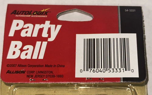 Mirrored Mini Disco Ball Shiny Silver Hanging Party Ornament Car Truck SUV NOS - Picture 4 of 4