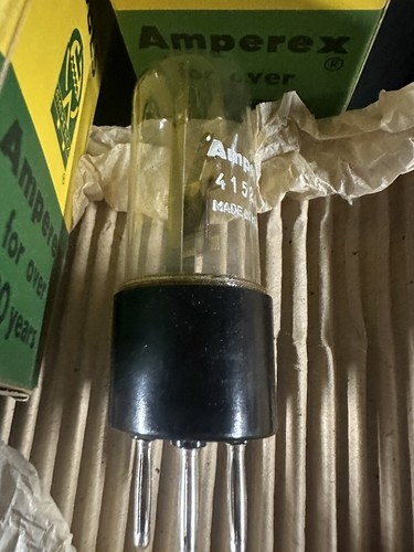 (2)-Amperex Electron Tubes 4152/02 Nuovo Vecchio Stock Scatole Originali - Foto 4 di 4