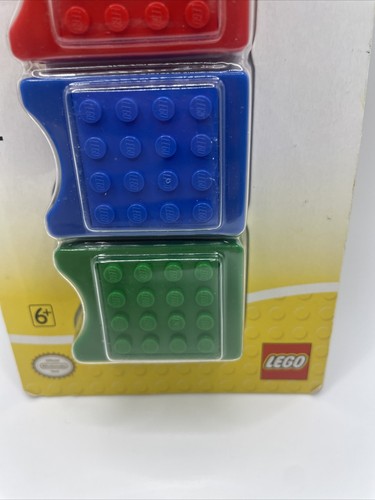 Nintendo DS - Lego - Brick Game Cases - Set of 3 - Stack Build & Store - New! - Picture 6 of 15