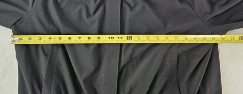 Banana Republic GTHRD Bomber Black Button Up Jacket Women's Sz L NWT V/311217 - Picture 4 of 11
