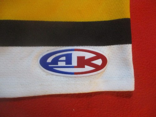 Camiseta deportiva de hockey vintage de Minnesota North Stars para niños jóvenes M/M AK tejida atlética #12 - Imagen 6 de 6