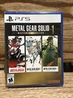 Metal Gear Solid Master Collection PlayStation 5 Sons Of Liberty Snake Eater PS5