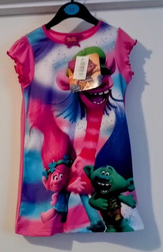 Girls Troll Nightdress Age 5-6 Years Bnwt - Picture 3 of 3