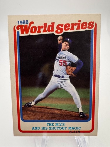 1989 Fleer - World Series- Baseball Cards - Complete Your Set - You U Pick - Picture 4 of 36