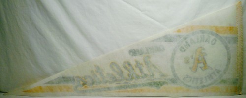 Vintage Oakland A’s Athletics Filz Wimpel - Bild 5 von 5