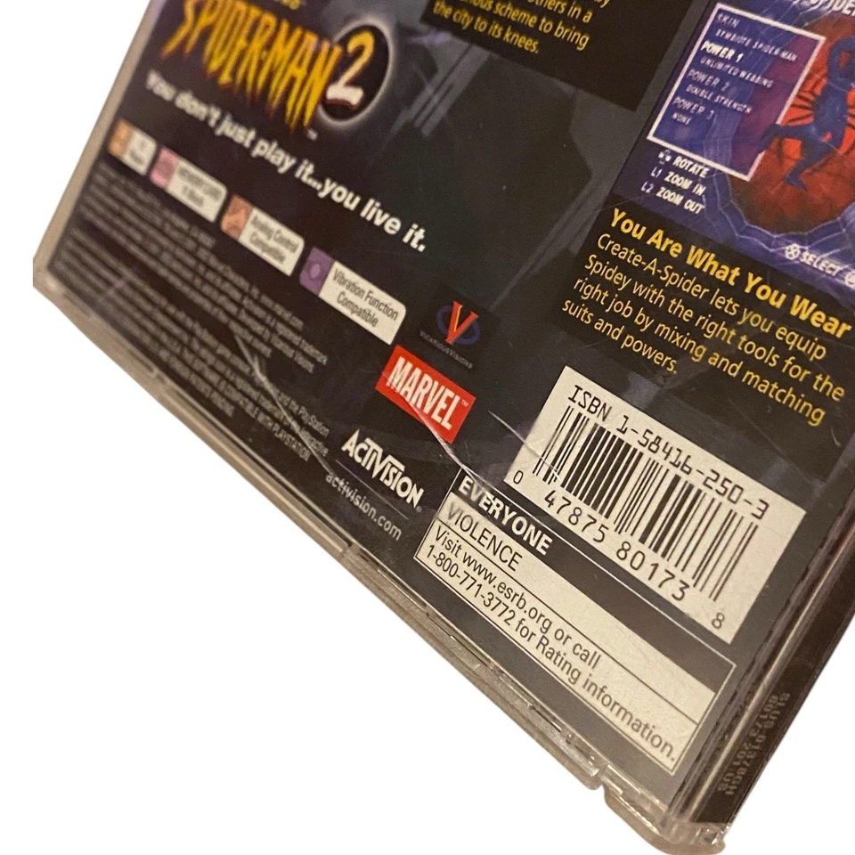 Spider-Man 2 Enter: Electro Greatest Hits Sony PlayStation 1 Completo con Manual Foto 3 de 4