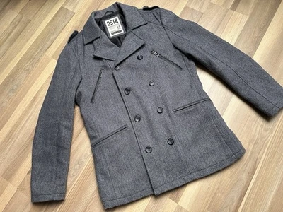 C&A Herren Mantel mit Wolle, Größe L, grau - Bild 1 von 4
