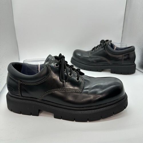 Oxford Skechers-90’s Y2K Cuero Grueso Negro Hombres 13 Cuero EE. UU. 6790 De Colección