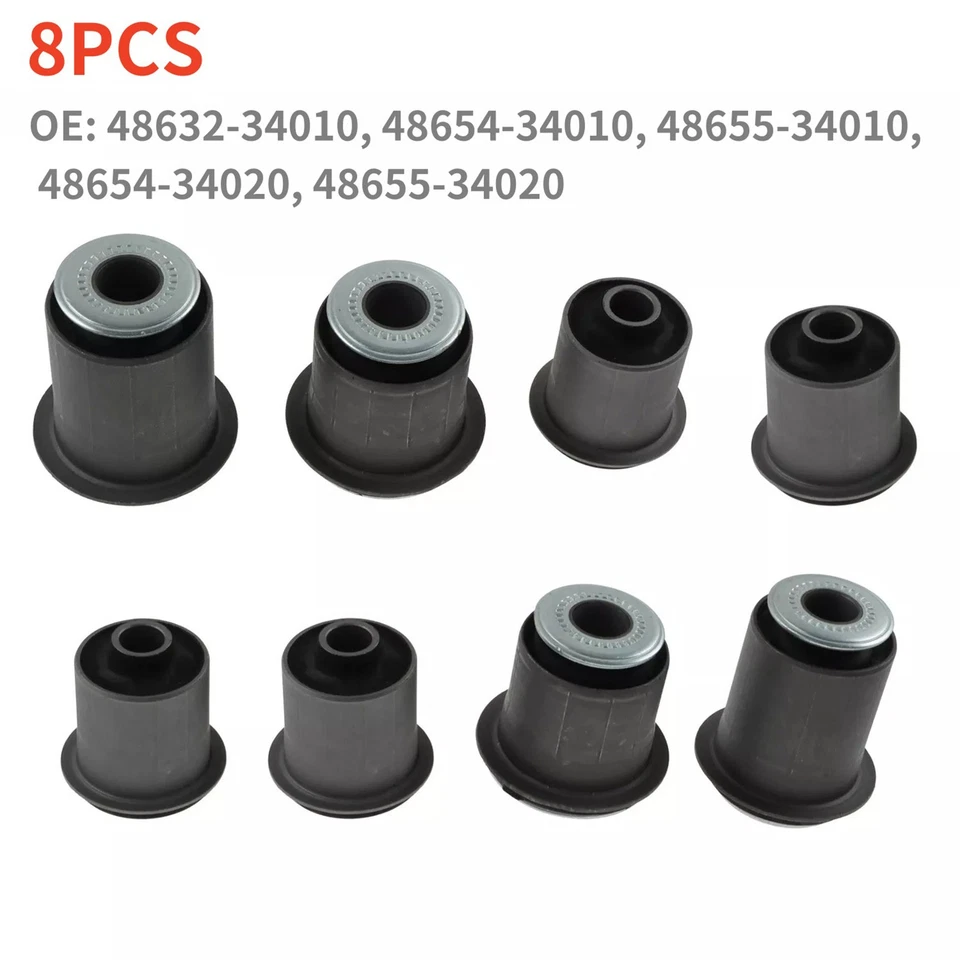 Front Upper & Lower Control Arm Bushings For Toyota Tundra Sequoia Accessories - Image 2 of 4