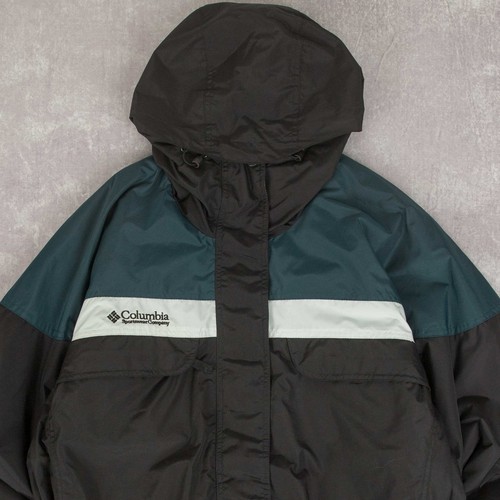 Columbia Vintage gefütterte Doppeljacke L Damen schwarz Gorpcore - Bild 3 von 8