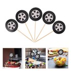  20 Pcs Auto Kuchen Topper Monster Truck Kuchendeckel Rennwagen -Partyzubehör