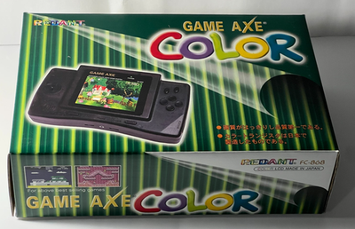 Game Axe Color Redant FC-868 Handheld NES Famicom Console Nintendo