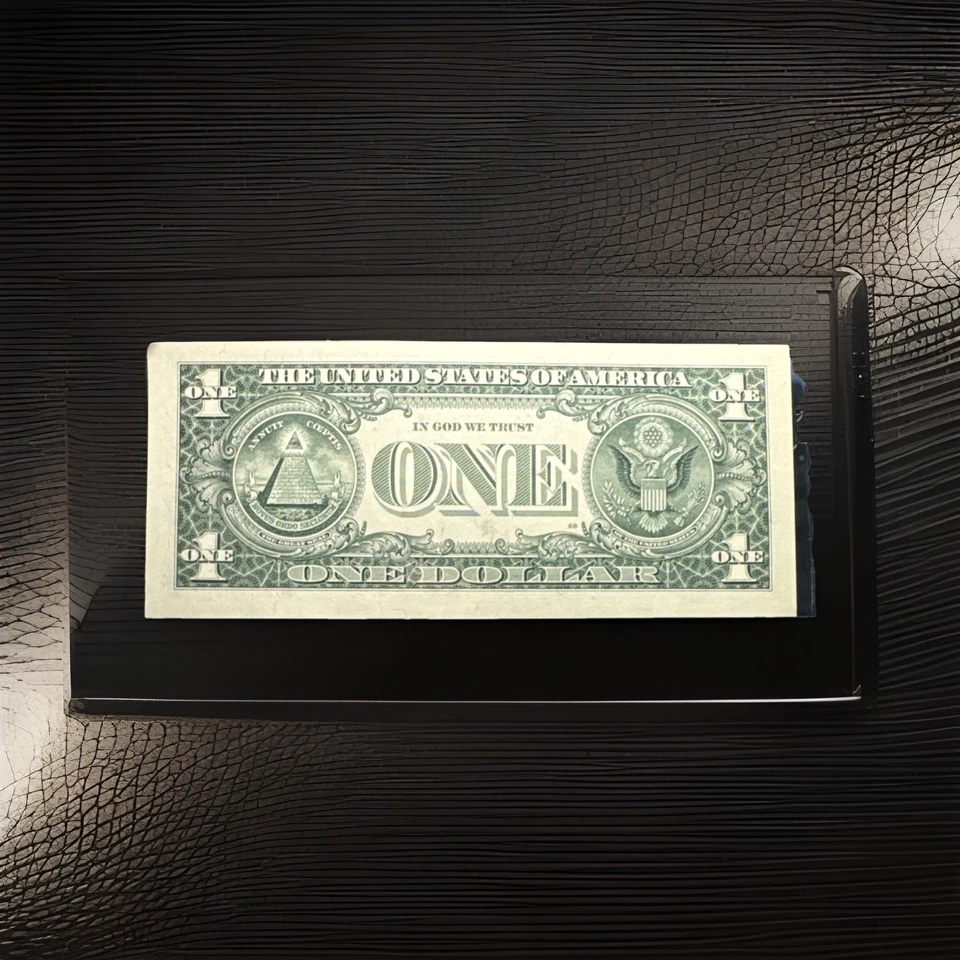 5 2001 Consecutive Star Note $1 DOLLAR BILLS Uncirculated Low Serial Numbers - Image 3 of 3