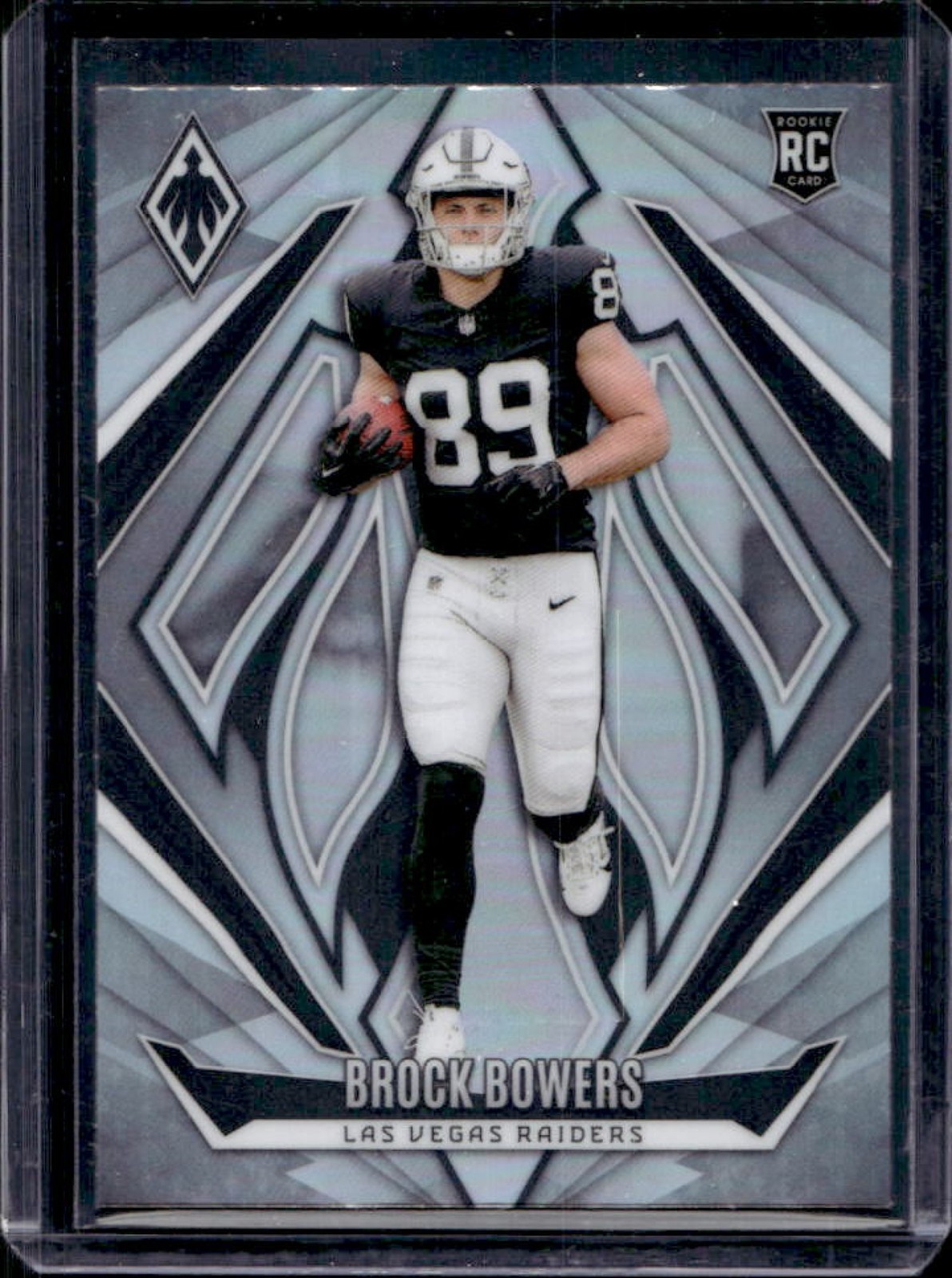 2024 Phoenix Brock Bowers RC Silver Rookie #165 Raiders