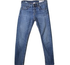 Rag & Bone Blue Washed Denim Skinny Pants 23 26810093