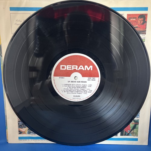 Clouds “Up Above Our Heads” Original 1970 Vinyl LP Deram Label- Early Prog Rock - Picture 5 of 5