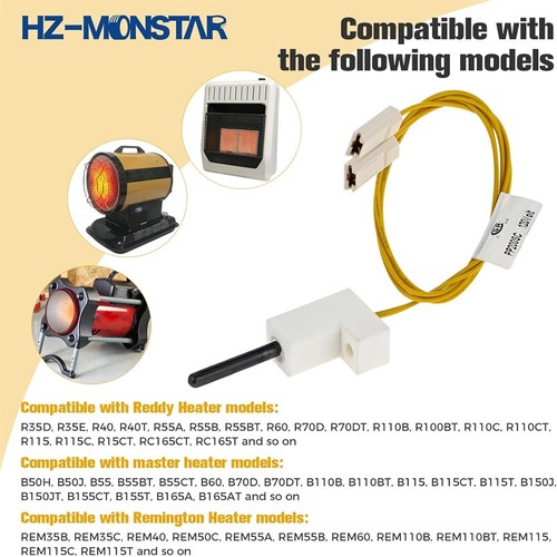 1Pcs PP200SC Silicon Nitride Ignitor Replacement for R35D R55B R110BT Heaters - Picture 3 of 9