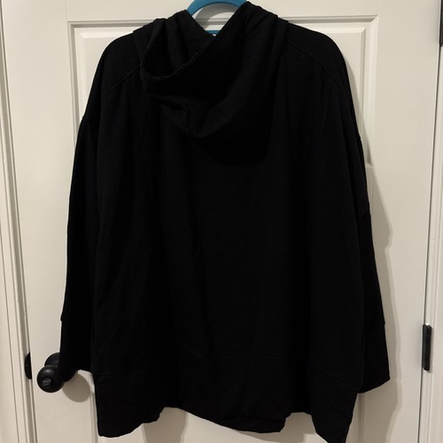 Lularoe Regan Pull Over Hoodie Retail $54 - 2XL Black - Picture 6 of 6