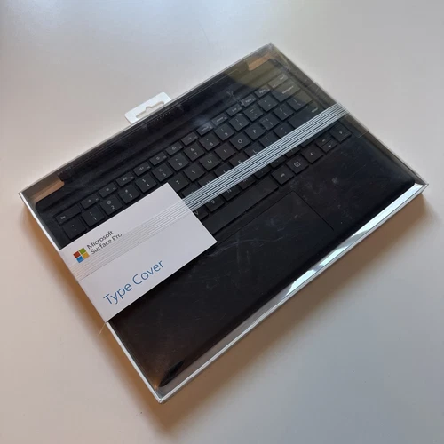 Microsoft Surface Pro Type Cover Keyboard Black QC7-00001 Model 1725 Sealed