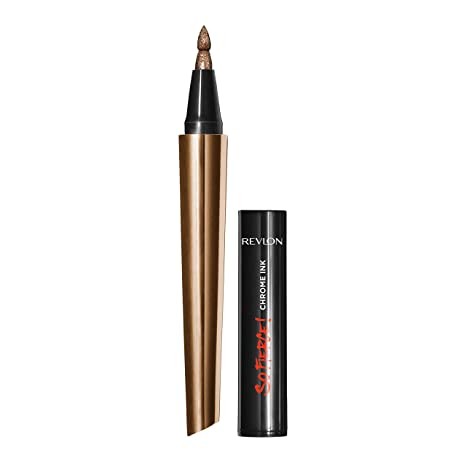 Revlon So Fierce! Chrome Ink Liquid Eyeliner, 902 Bronzage - Picture 1 of 4